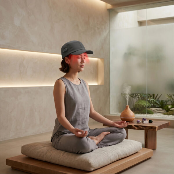 Red Light Hair Care Cap for Home Use, Led Care Cap for Scalp and Hair Maintenance, Colored Light Hair Beauty Cap, Dual Red Light Hair Care Cap