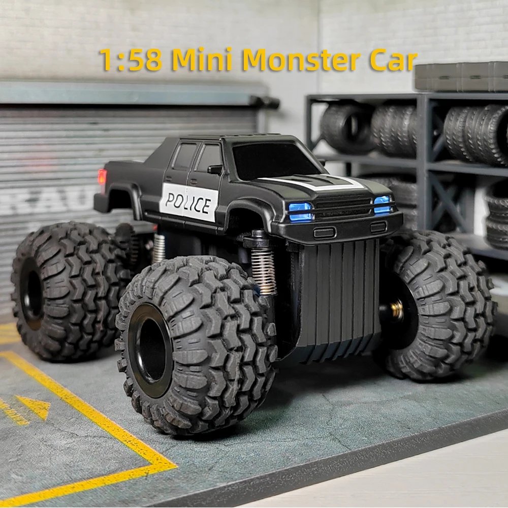 LDARC RC Car M58 RTR 2.4GHz 1/58 MINI Mirco RC Electric Remote Control Model Car Adult Children's Tabletop Toys